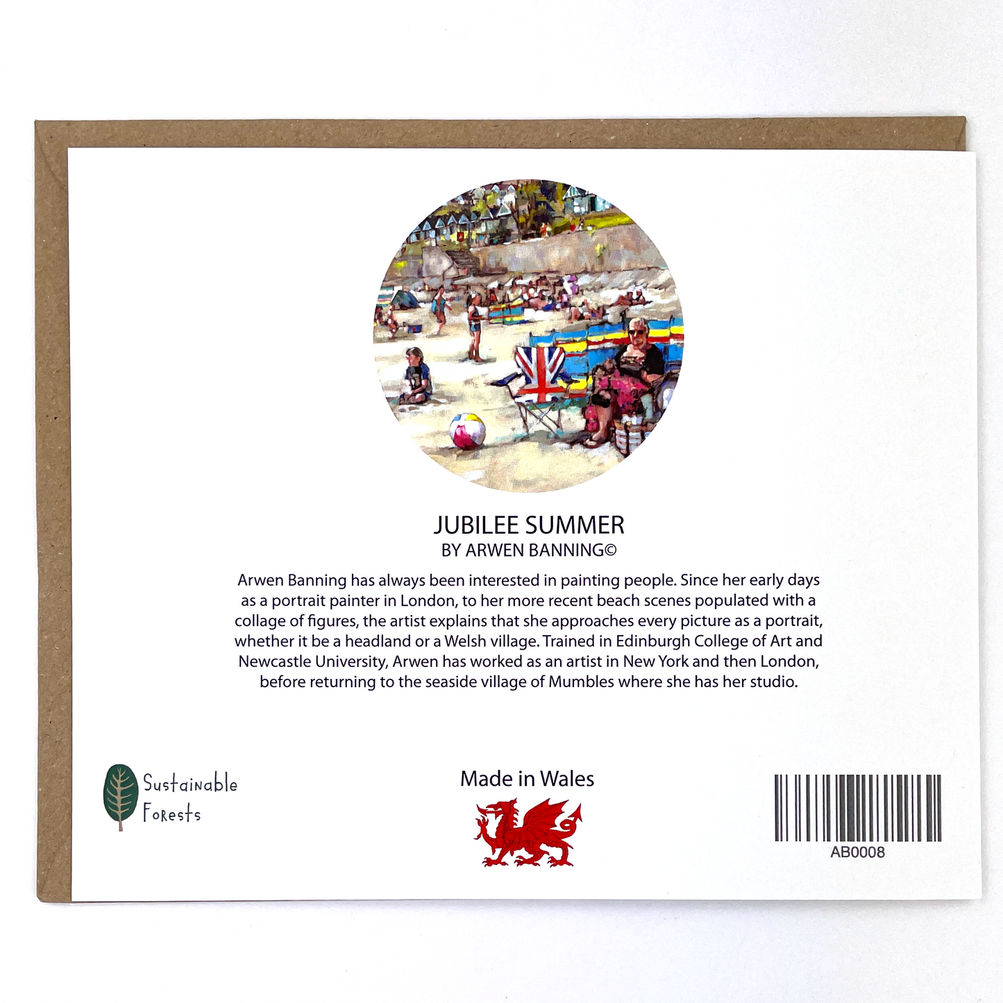 'Jubilee Summer' Greetings Card