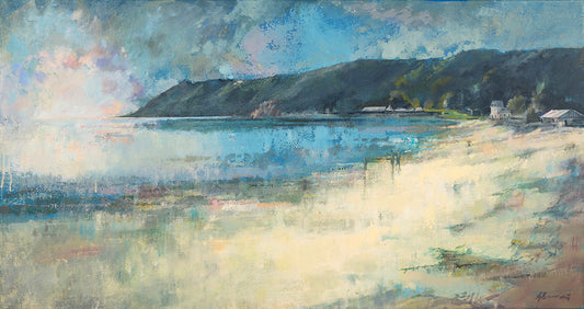 Winter Walk Oxwich Limited Edition Print