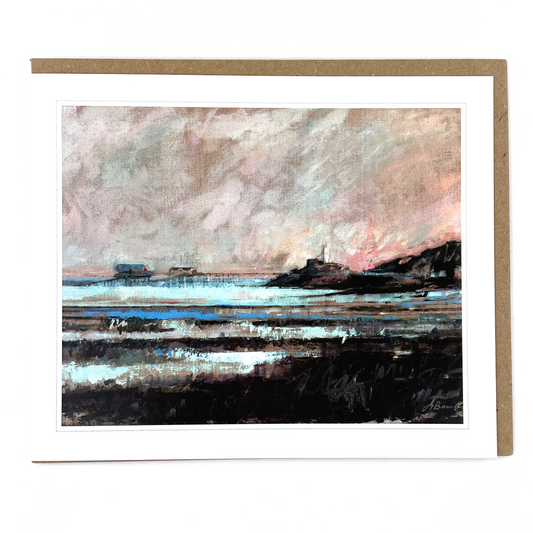 'Milk Sea Mumbles' Greetings Card