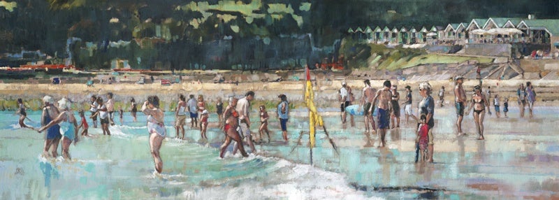 'Everyone's Here Langland' Greetings Card