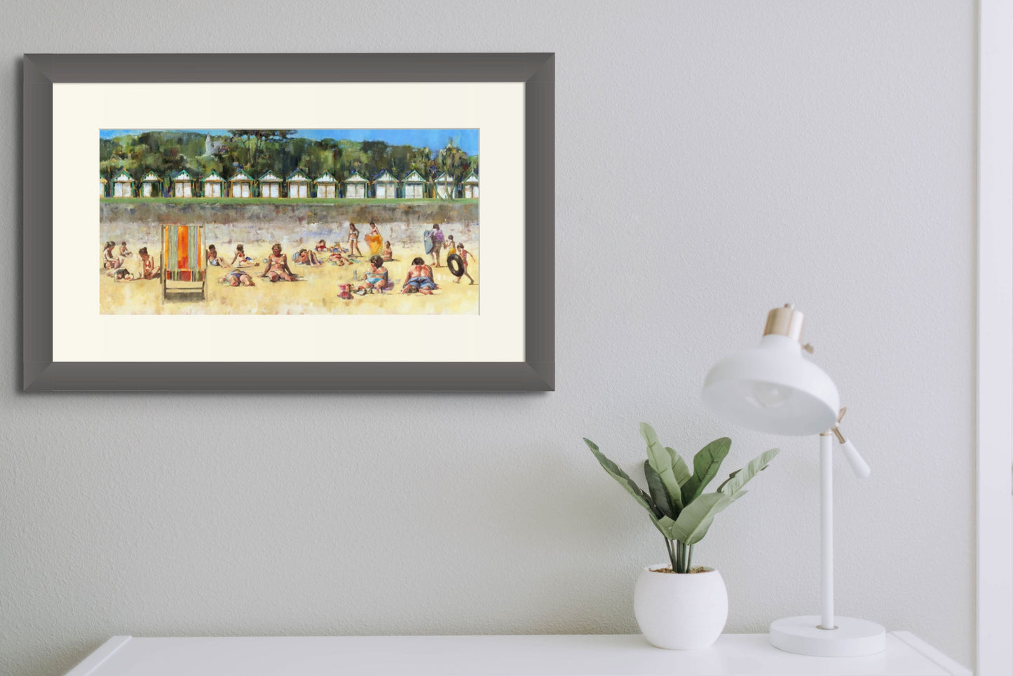 Sunbathers Langland Limited Edition Print