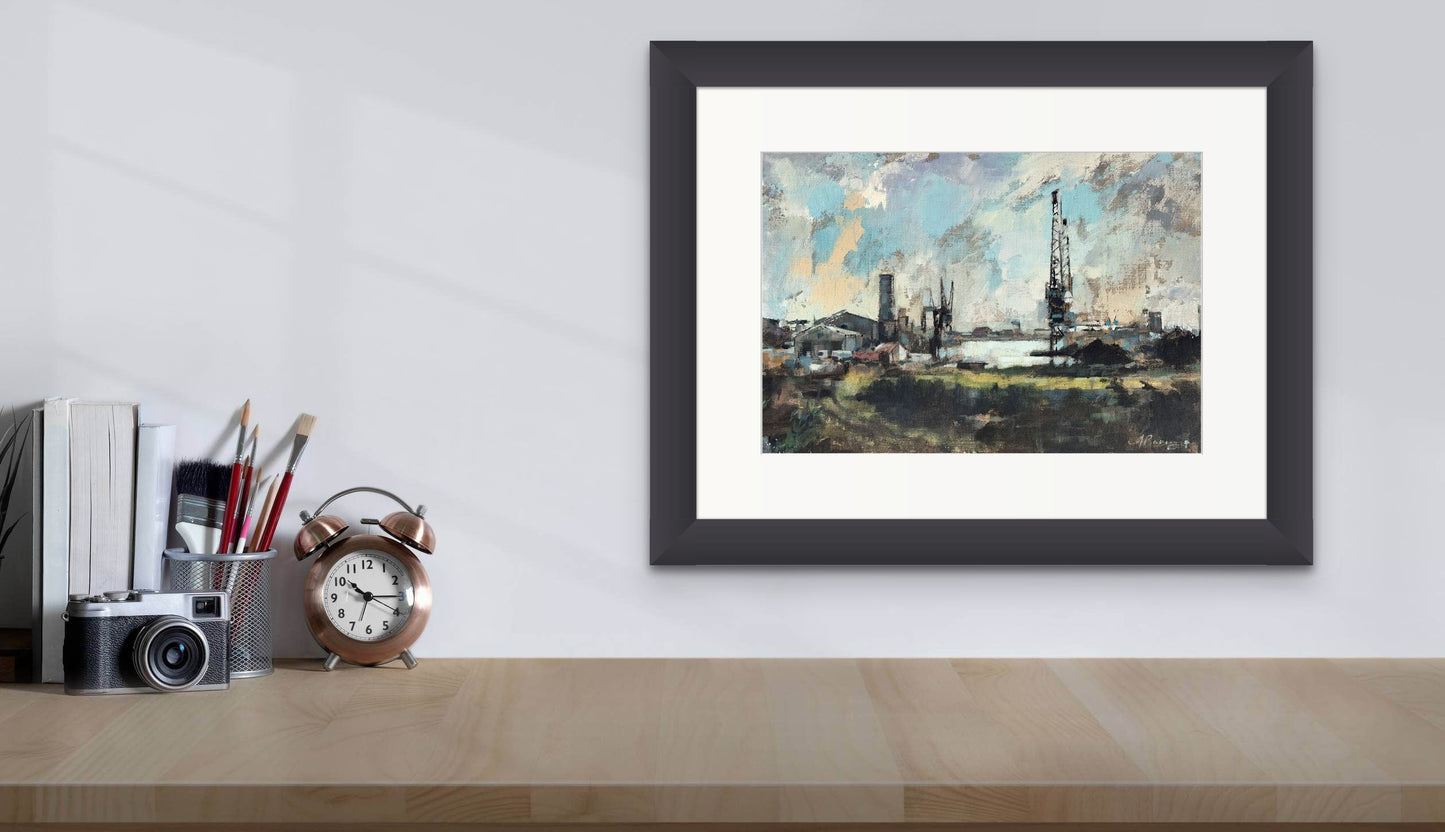 The Docks Limited Edition Print